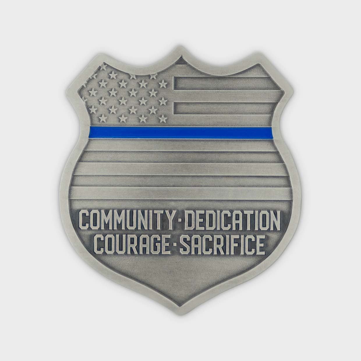 Green Bay Packers Protect and Serve Coin Reverse