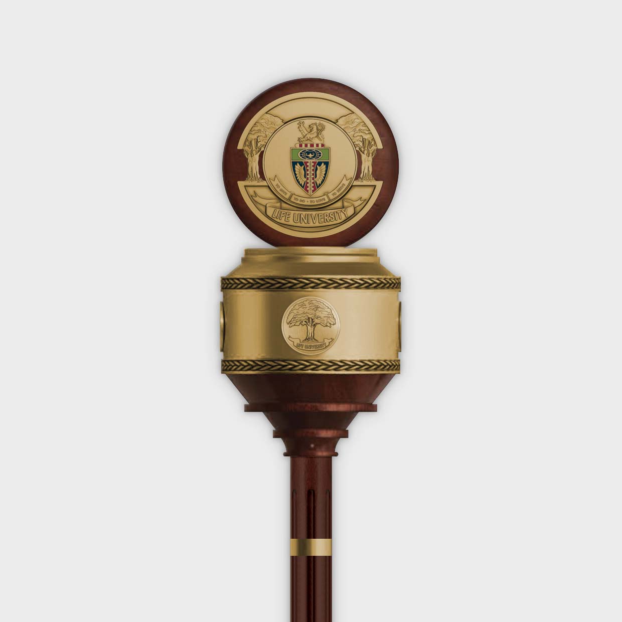 Life University Mace Detail